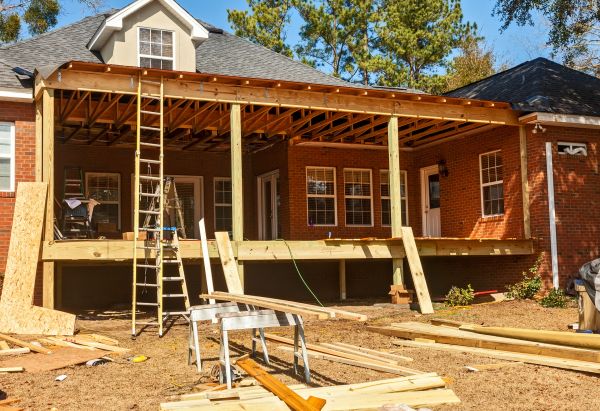 Cost of Porch Raising in Fredericksburg